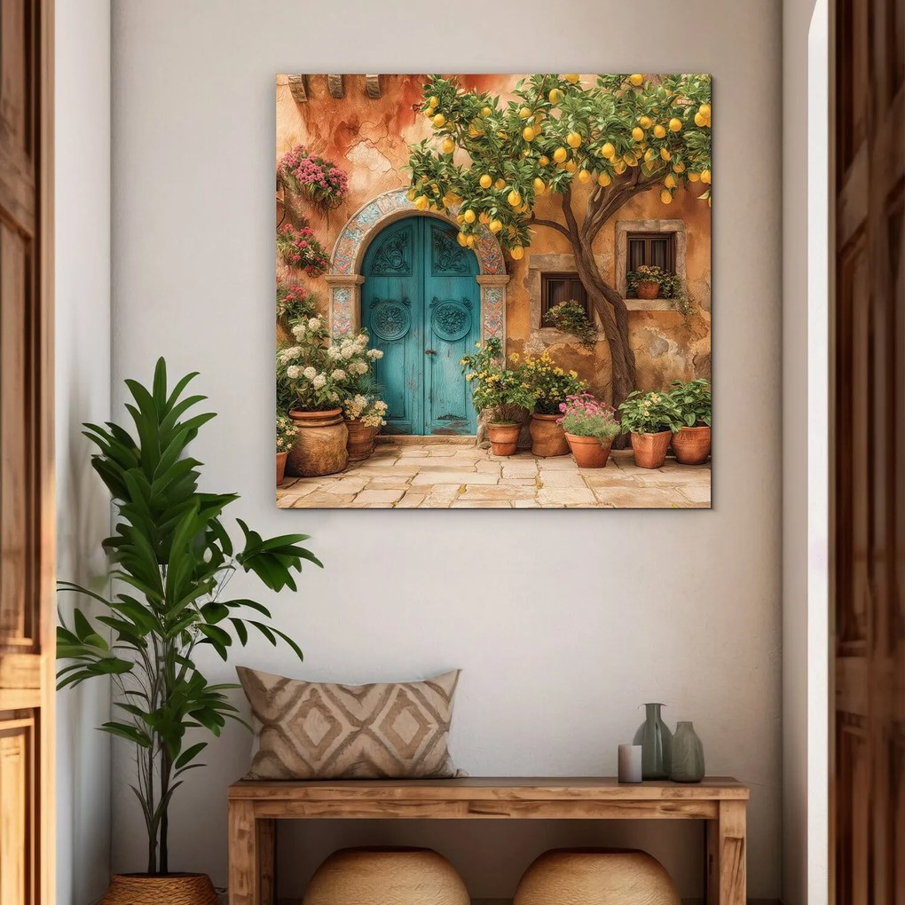 DUBLEZ | Rustikálny obraz do kuchyne - Citrónovník