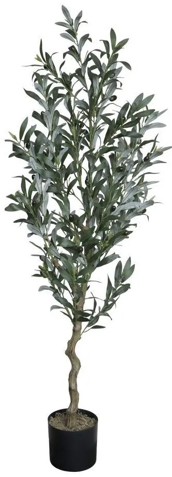 Dekorácia umelý stromček olivovník s olivami Olea Tree - Ø 15*132 cm