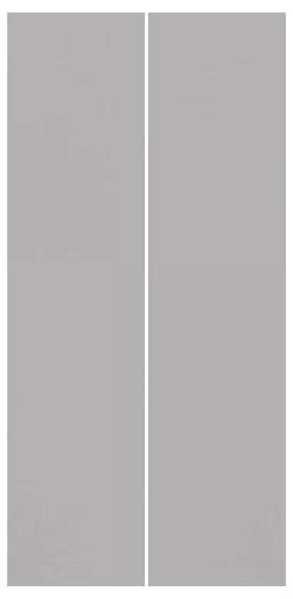 Súprava posuvnej záclony - Agate Grey -2 panely
