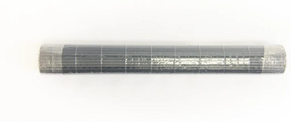 Bambusová rohož sivá, rozmer 1,2x3,0 m