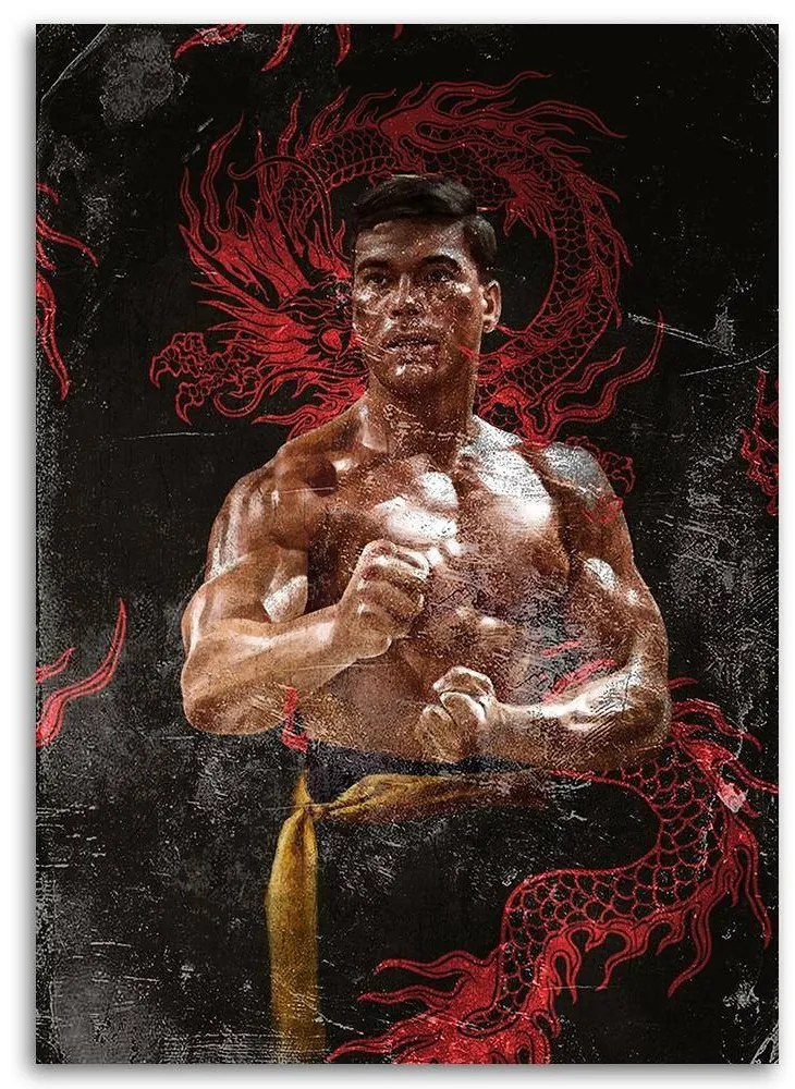 Gario Obraz na plátne Jean-Claude Van Damme vo filme Krvavý šport - Dmitry Belov Rozmery: 60 x 90 cm