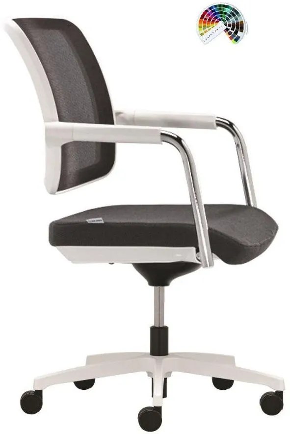 RIM Kancelárska stolička FLEXi FX 1173 čalúnenie URBAN, JET BIOACTIVE, TONAL