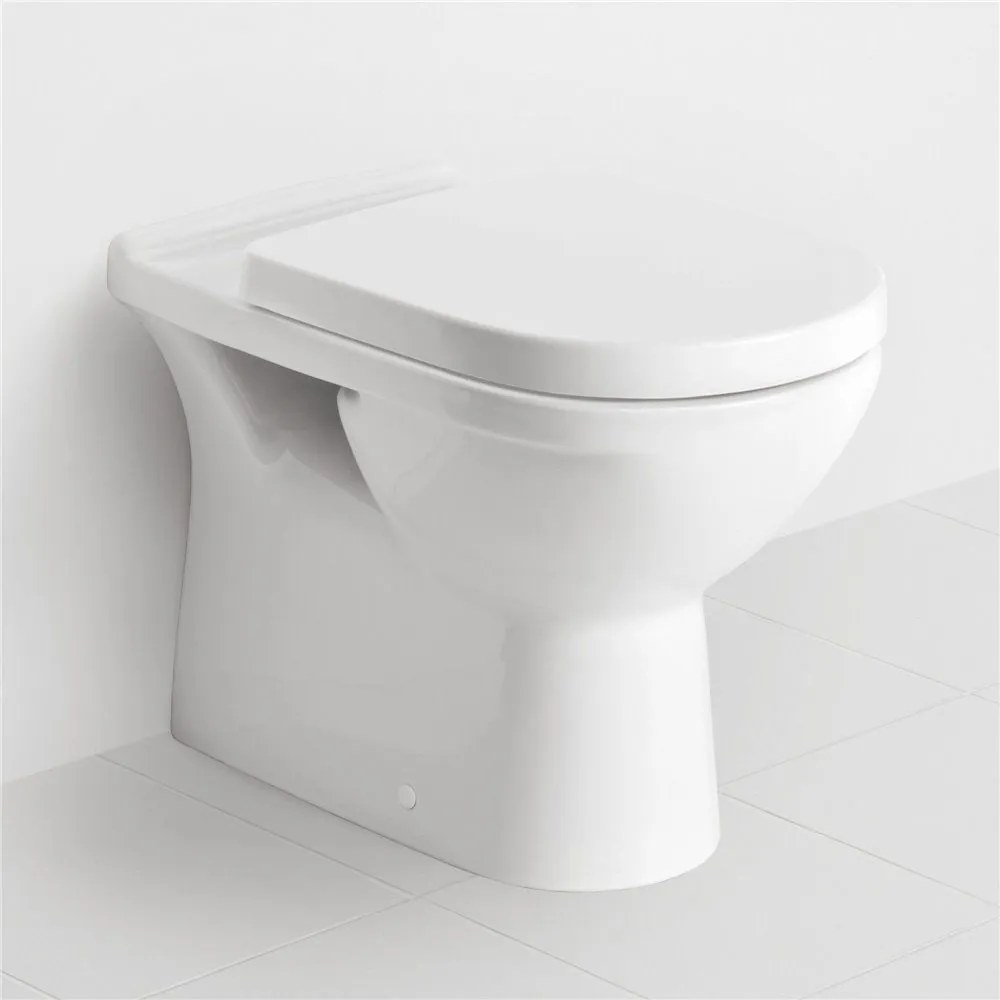 VILLEROY & BOCH O.novo WC sedátko s poklopom, biela alpská, 9M396101