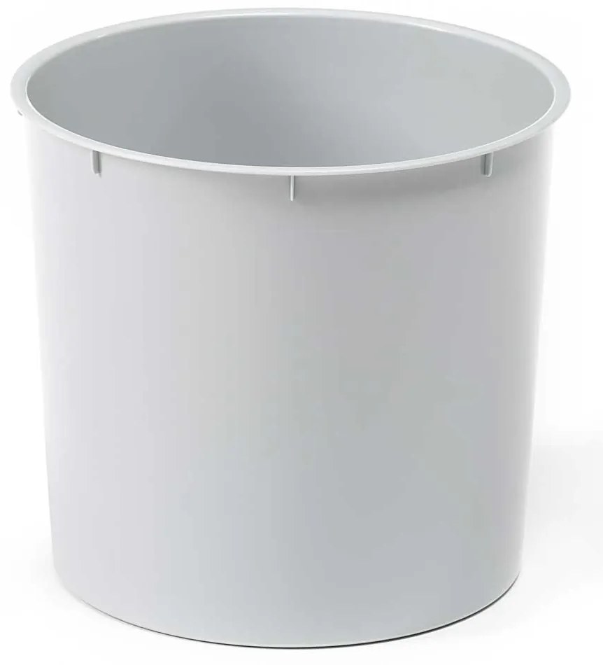 PLASTOVÝ KVETINÁČ ETNIC SADA 2KS 14,8X13,9 CM+20,1X19,5 CM BIELA