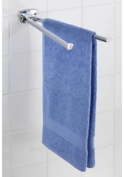 WENKO 17875100 - Držiak na uteráky BASIC 42x8 cm nerez/strieborný