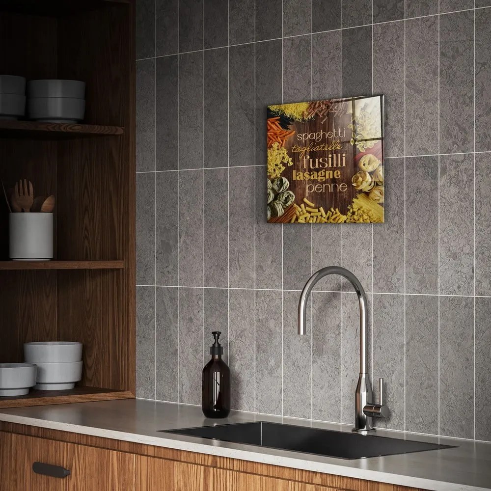 Sklenený obraz 30x30 cm Pasta – Styler