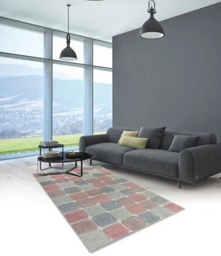 Kusový koberec Portland 172/RT4P, 120x170, ružová, chodba / predsieň, Oriental Weavers