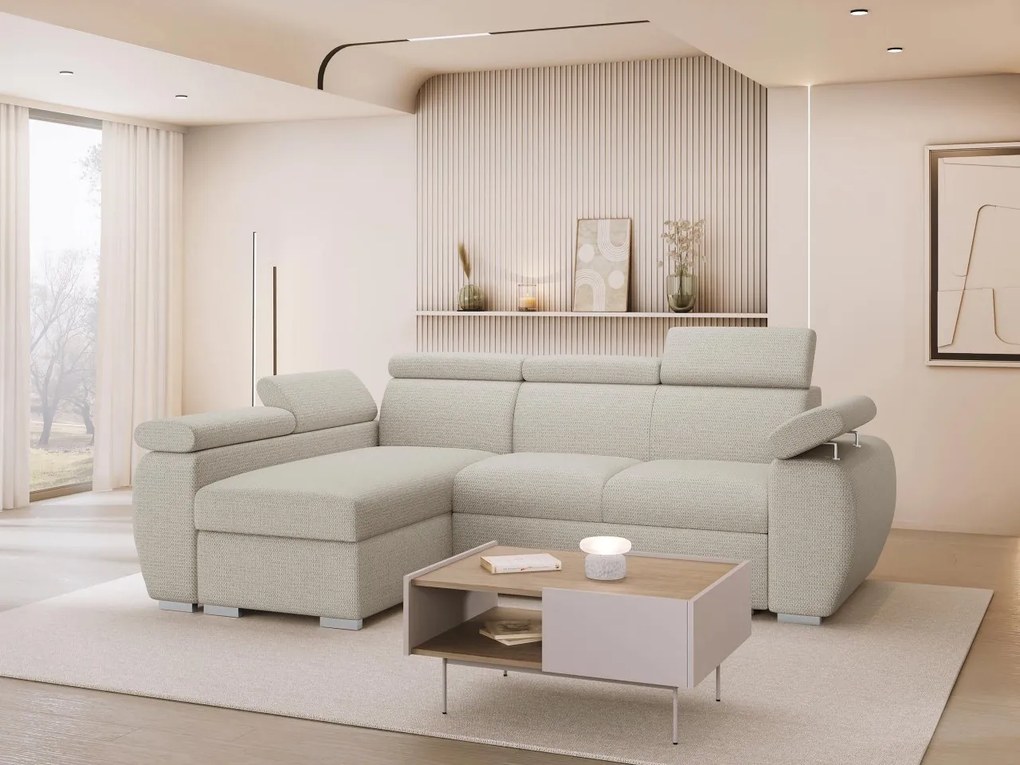 Rohová sedačka Giza Mini, Strana: Ľavá LC-2R, Dostupné poťahy: Flow 10