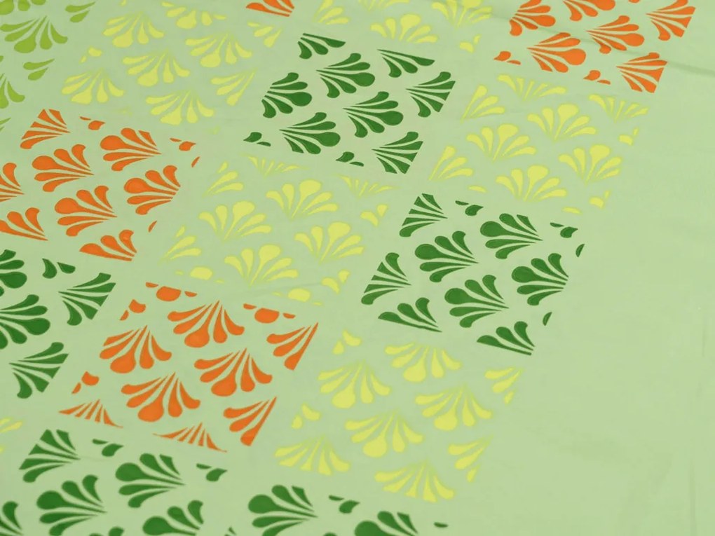 Obliečky z mikrosaténu VELLARI, zelené Rozmer obliečky: 70 x 90 cm | 140 x 200 cm