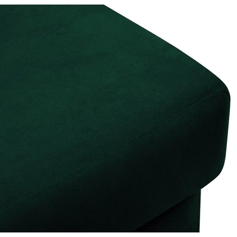 Zelená zamatová podnožka Kyoto – Cosmopolitan Design