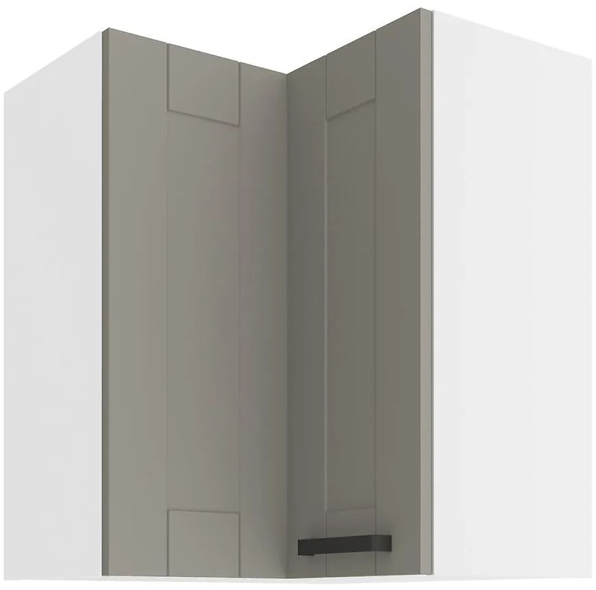 Skrinka do kuchyne LUNA CLAYGREY/biely 60X60 GN-72 2F (90°)