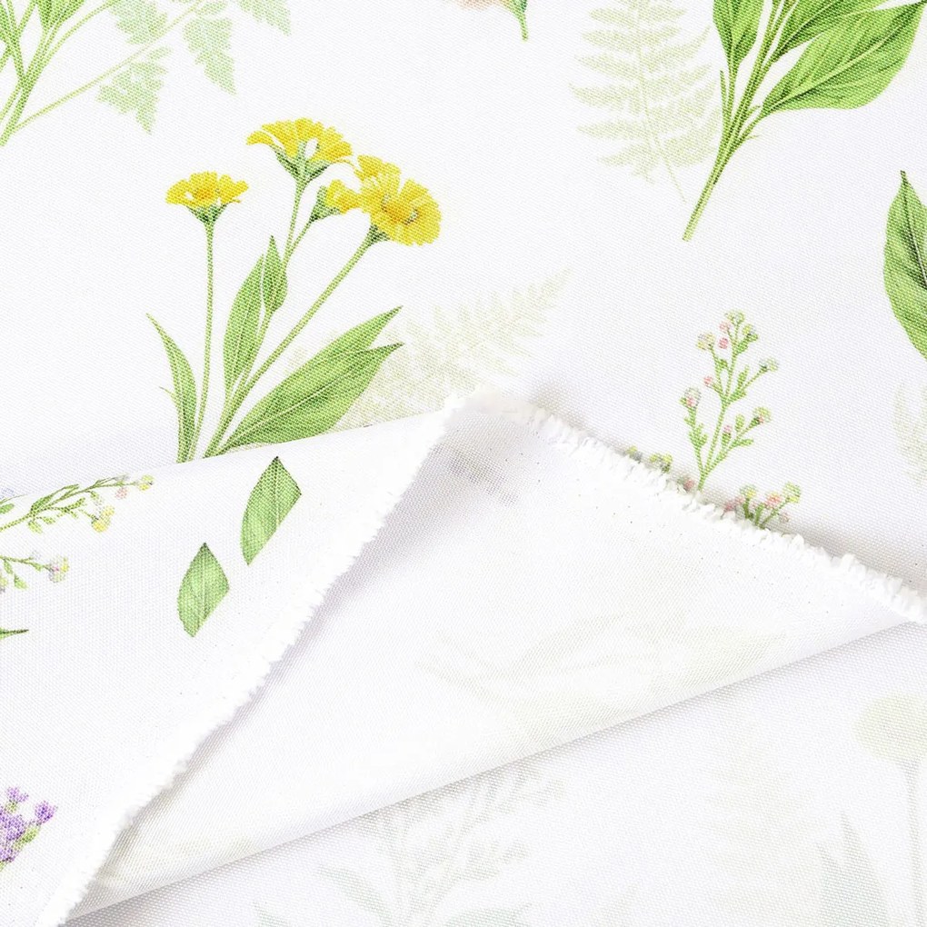 Goldea teflónová látka na obrusy - lesné kvety 160 cm