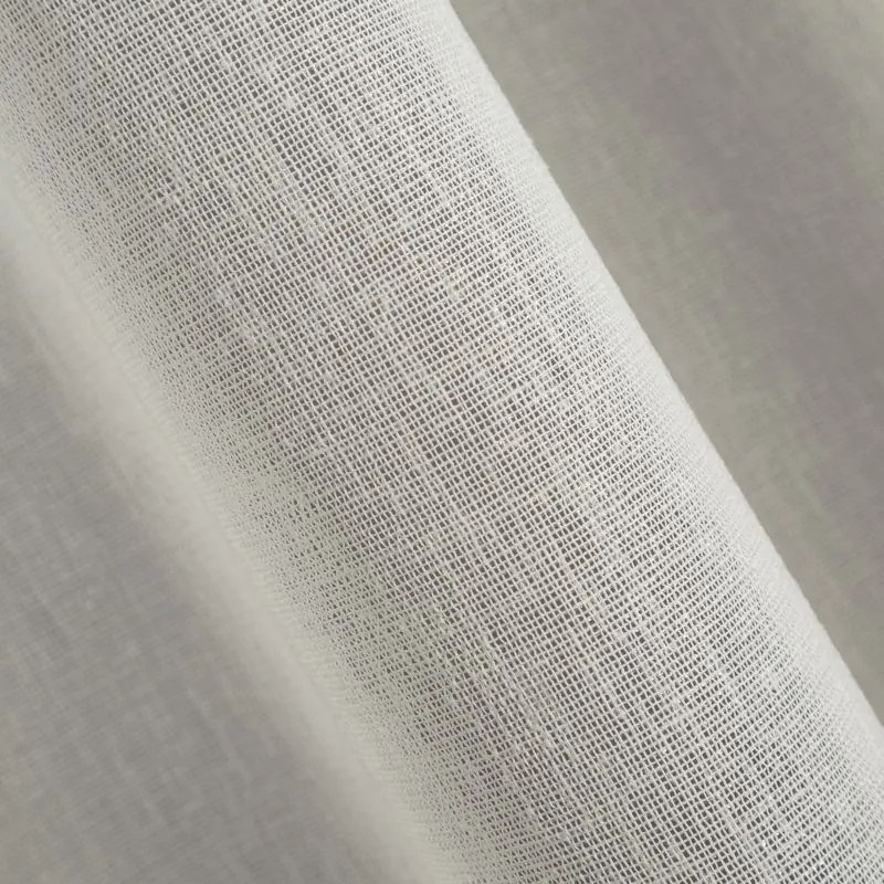 Krémová záclona na krúžkoch ALICJA 140x250 cm