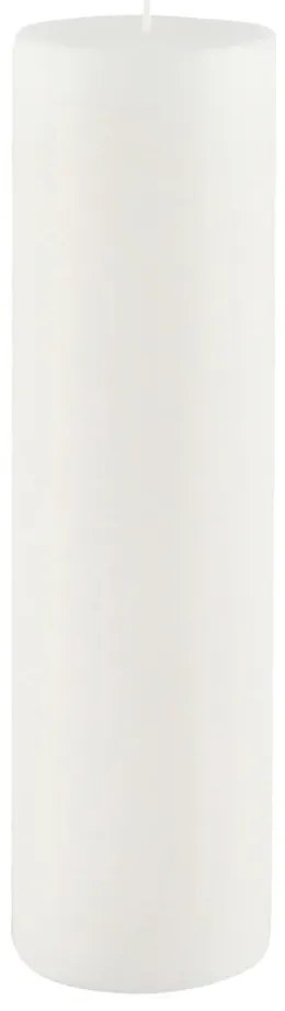 Biela sviečka Ego Dekor Cylinder Pure, doba horenia 75 h