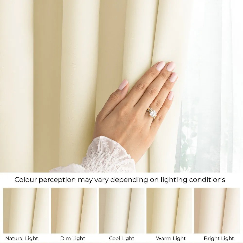 Slonovinový dimout záves 140x270 cm Carli – Restilo