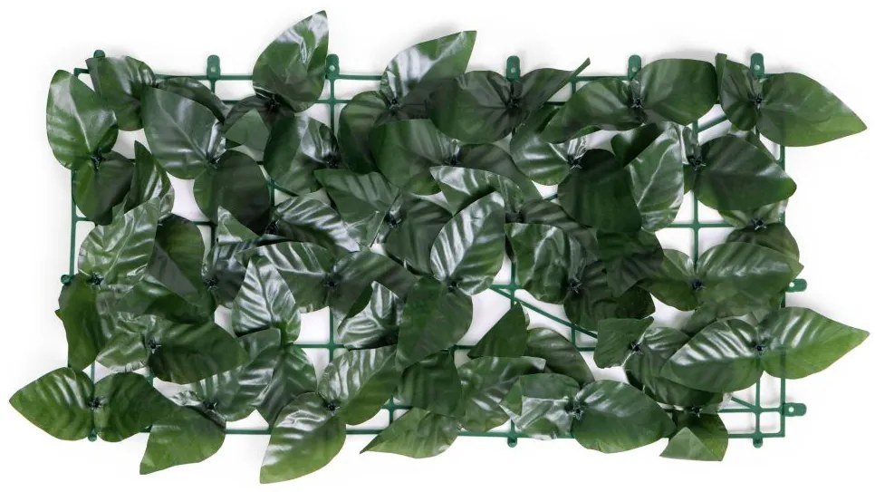 Umelý živý plot 500x50 cm - brečtanovo zelená