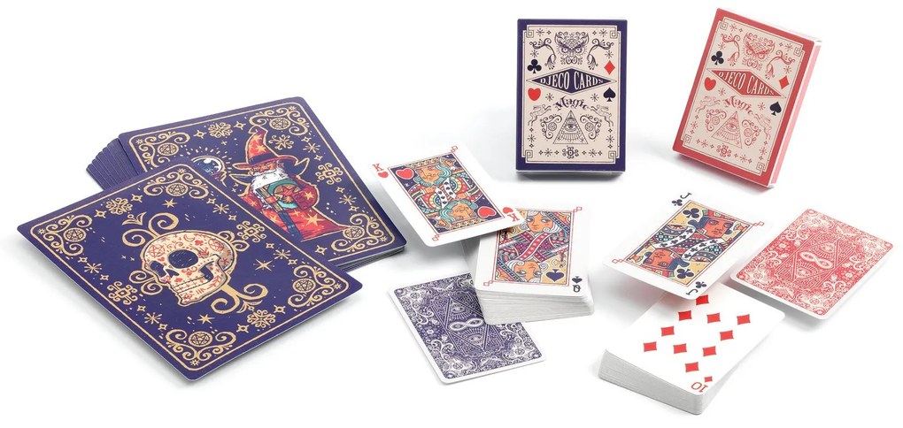 Djeco Magic – Cartum Magus – súprava 20 kartových trikov
