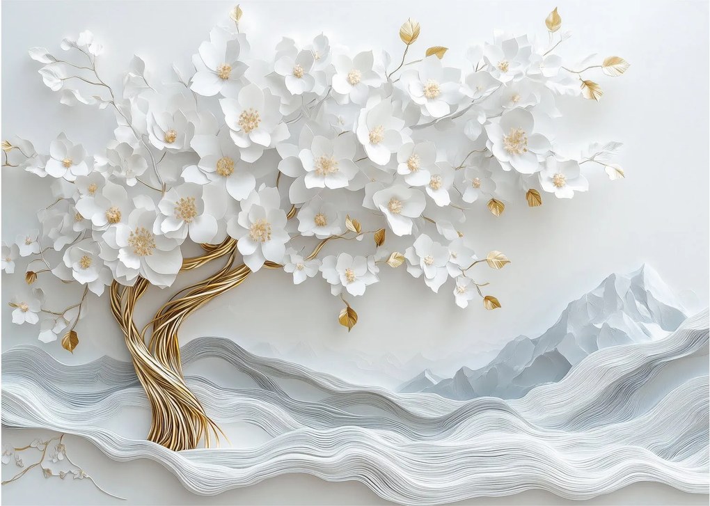 Obraz – 3D elegantný strom života (70x50 cm)