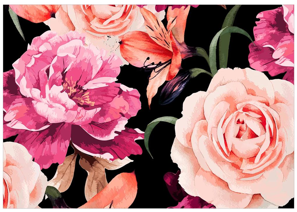 Artgeist Fototapeta - Roses of Love Veľkosť: 200x140, Verzia: Premium