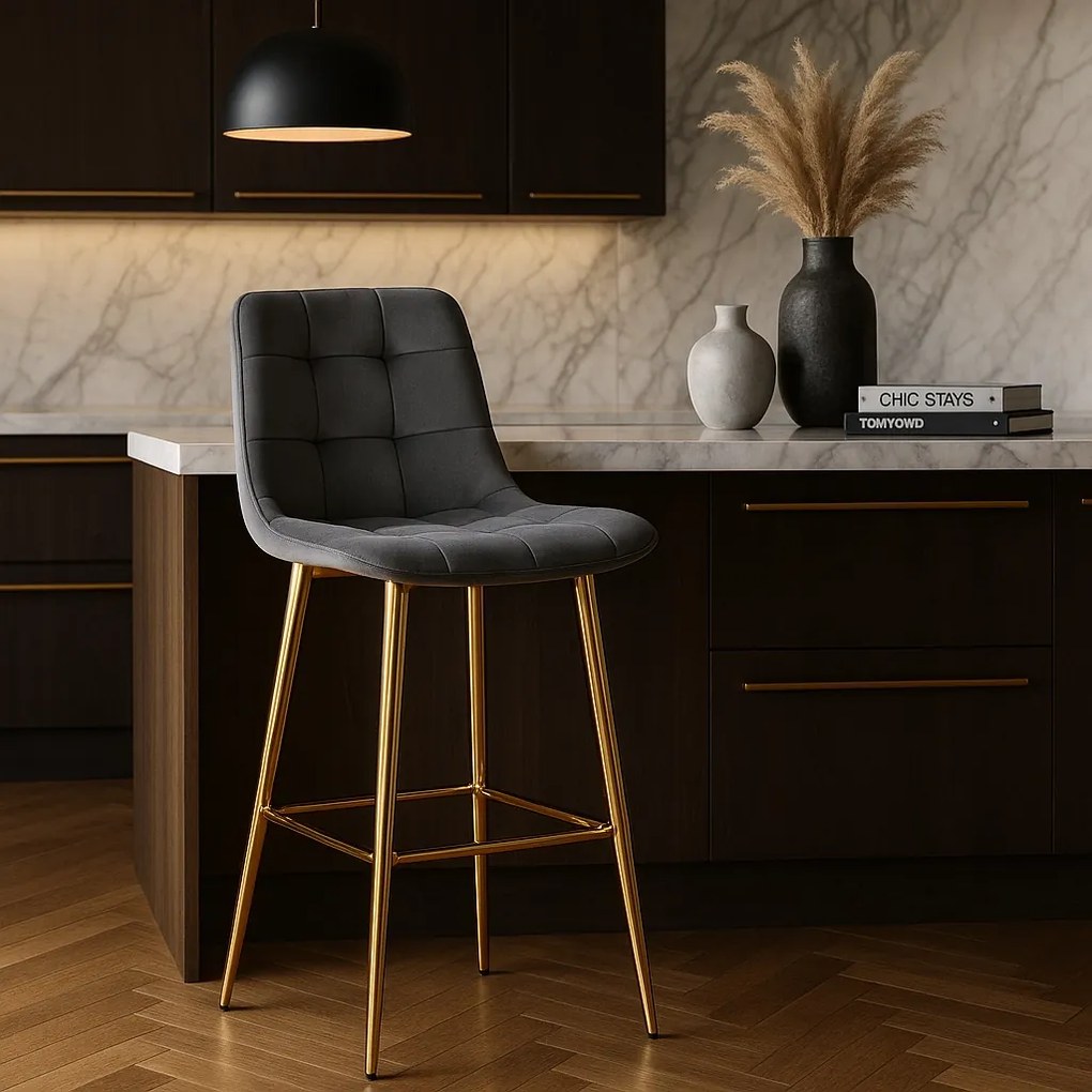 PROXIMA.store - Jedálenská barová stolička ARIEL FARBA: ružová