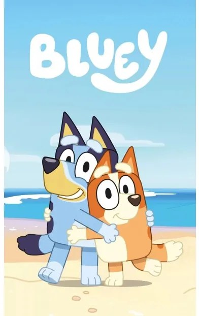 Jerry Fabrics - Detská fleecová deka Bluey / 100 x 150 cm