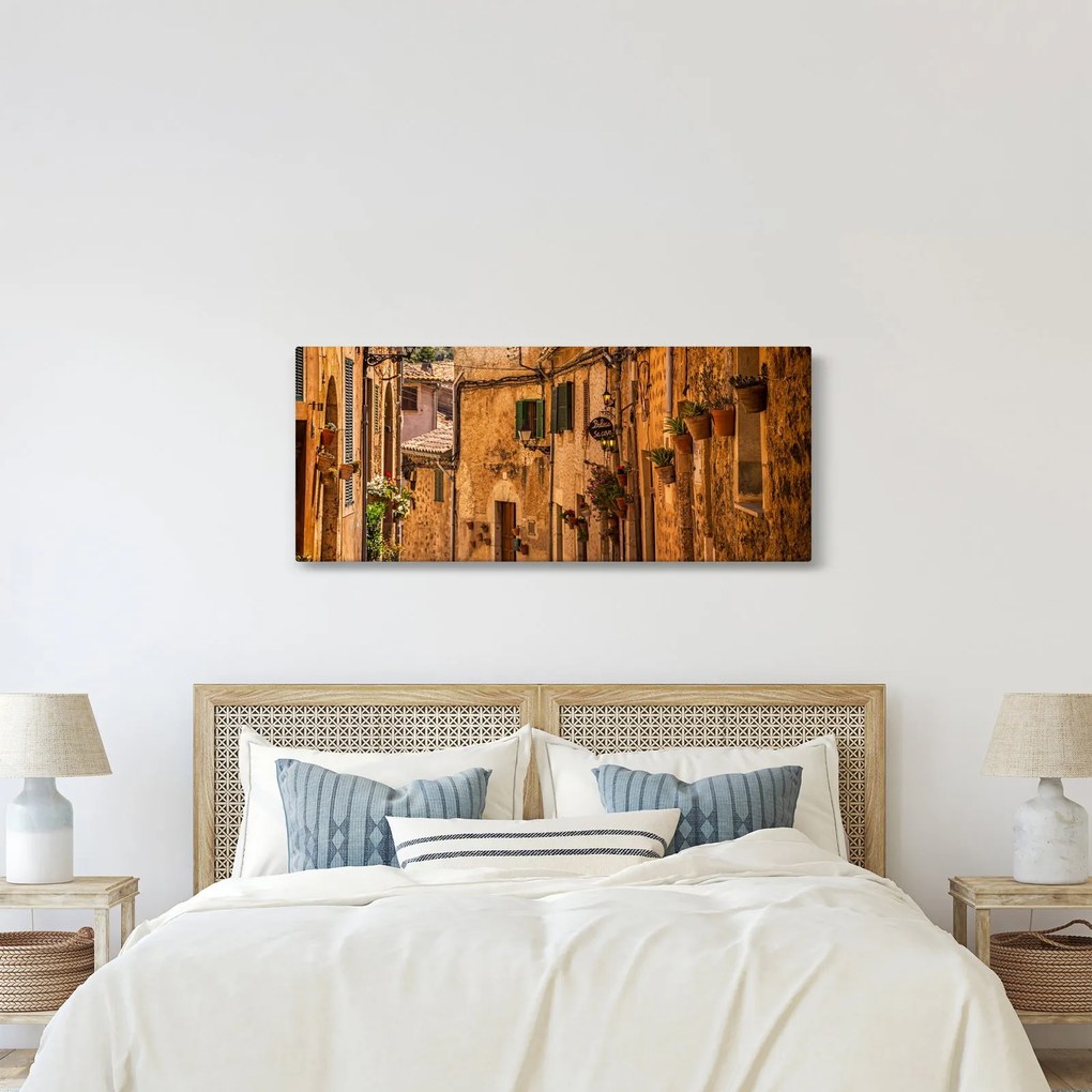 Obraz - Španielska ulica (120x50 cm)