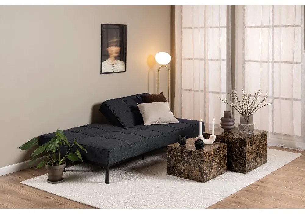 Tmavosivá rozkladacia pohovka 198 cm Perugia – Actona