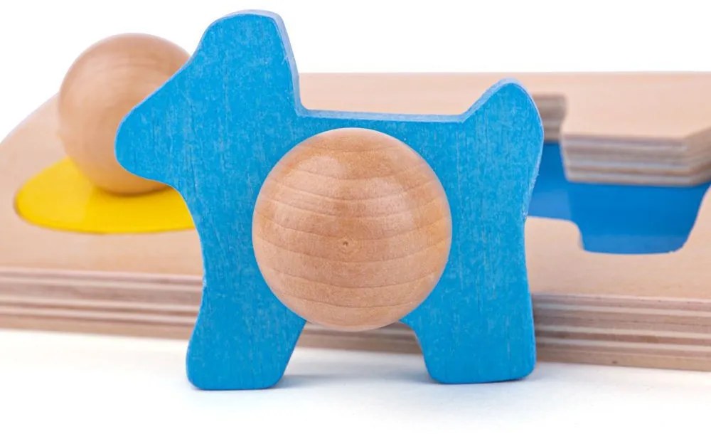 Bigjigs Baby Vkladacie puzzle zvieratá