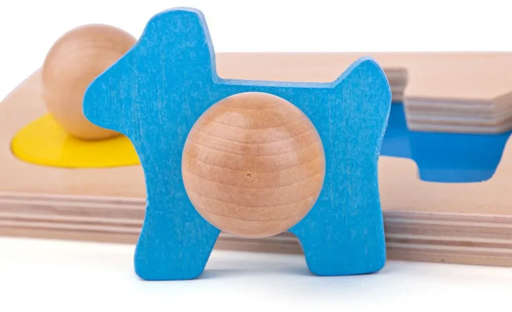 Bigjigs Baby Vkladacie puzzle zvieratá