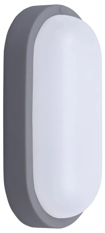 Solight WO749-G- LED Vonkajšie nást. svietidlo LED/20W/230V 4000K IP54 šedá oválny
