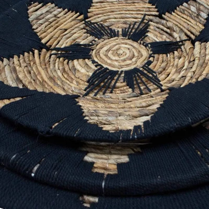 Dekorácie na stenu z morskej trávy sada 3ks boho