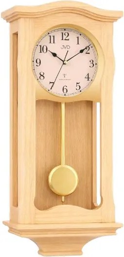 Kyvadlové hodiny JVD NR2219.2 – rádiom riadené, drevené (60 cm)