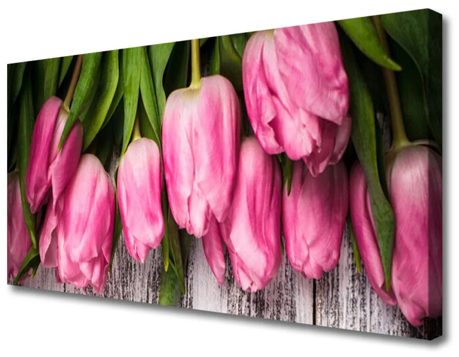 Obraz na plátne Tulipány 120x60 cm