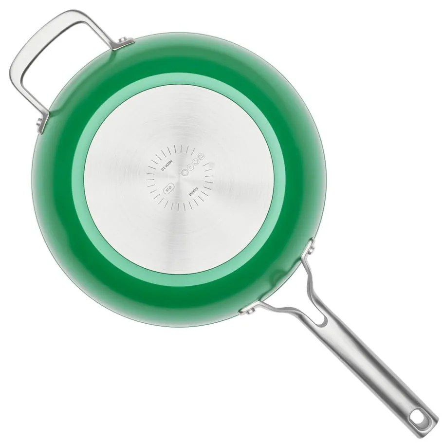 Wok hliníková panvica s pokrievkou/s nepriľnavým povrchom ø 28 cm Meda 3.0 – FABINI