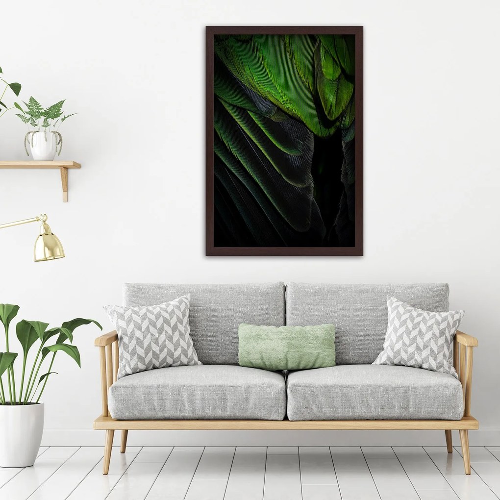 Gario Plagát Perie v boho štýle Farba rámu: Bez rámu, Rozmery: 30 x 45 cm