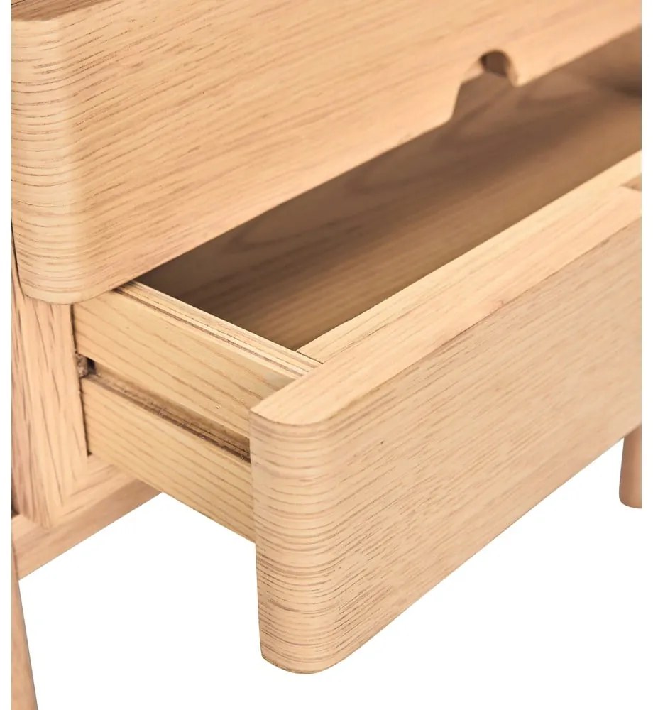 Nočný stolík v dekore duba v prírodnej farbe Appeal – Hübsch