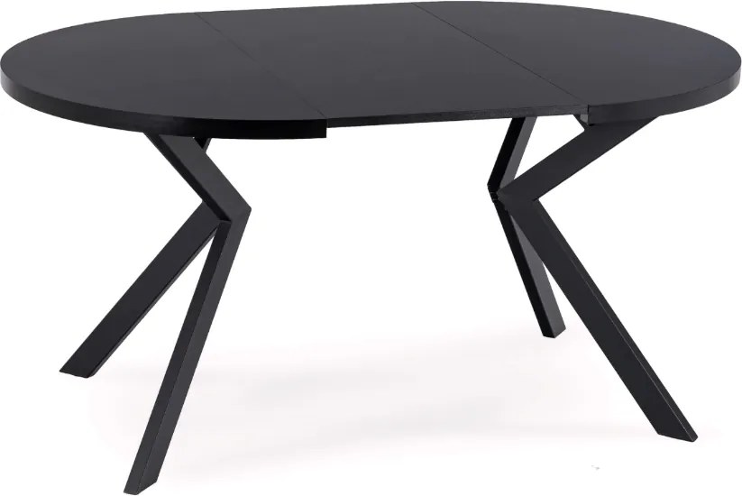 Rozkladací stôl LUKAS 100-250 cm čierny