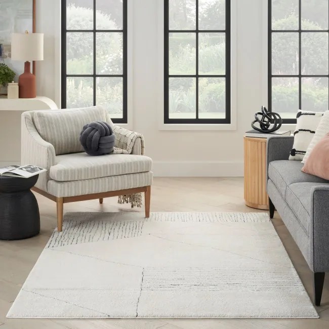 Koberec MODERN COMFORT MNC02 IVORY BLACK