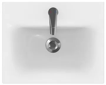 Cersanit K116-009 - Zapustené umývadlo MODUO 40x50 cm keramika/lesklá biela