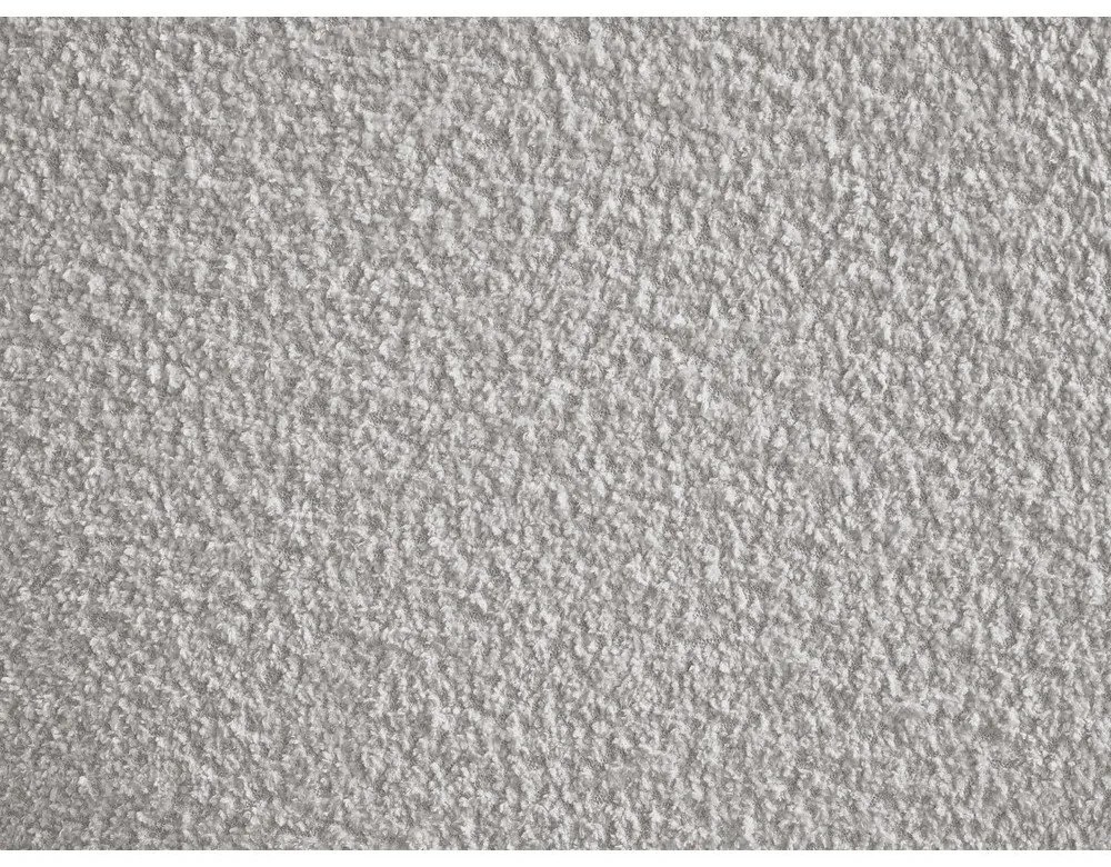 Svetlosivá podnožka z textílie bouclé Tina – Bobochic Paris