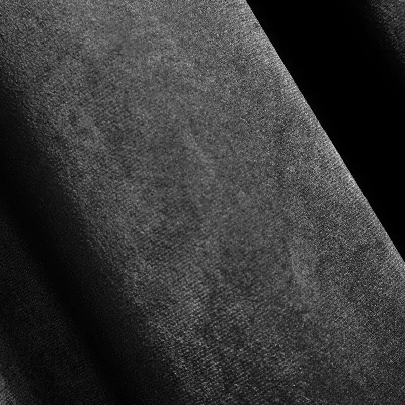 Dekorstudio Zamatový záves MELANIE 140x250cm čierny