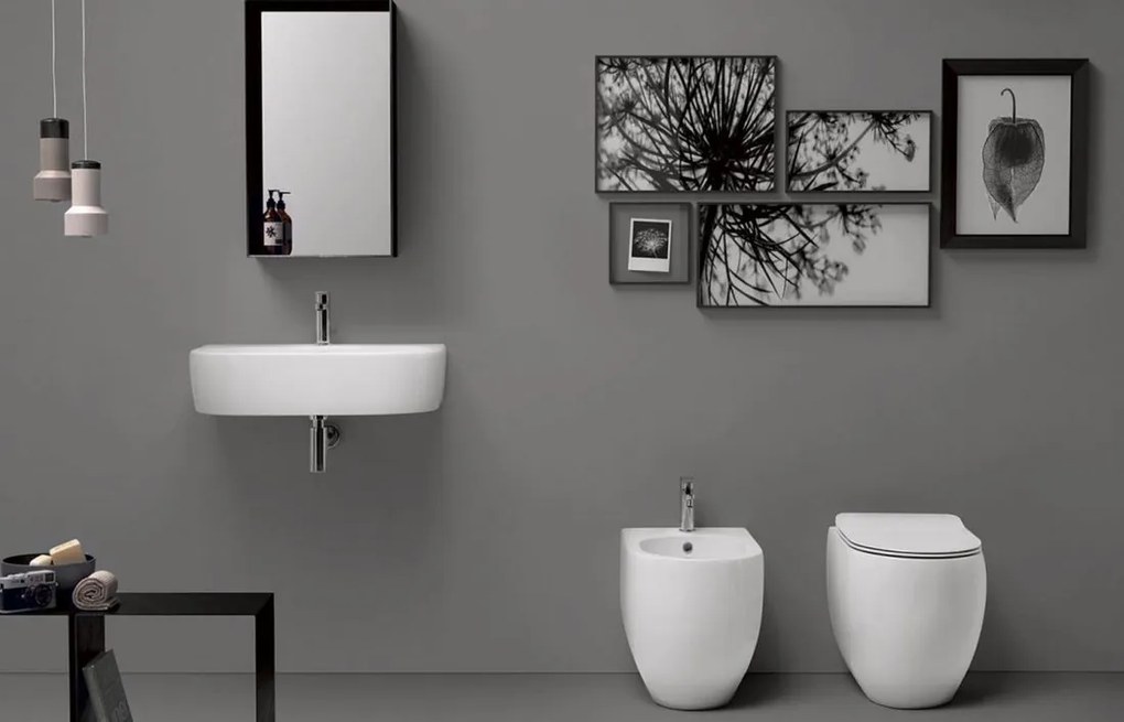 Kerasan Kerasan, FLO WC misa 36x42x51,5cm, spodný/zadný odpad, 311601