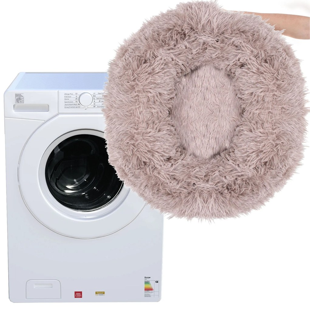 PreHouse Pelech pre psa a mačky plyšový 50cm - káva
