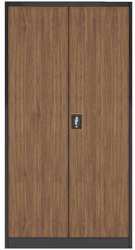 Skriňa Jan H kovová antracit/orech