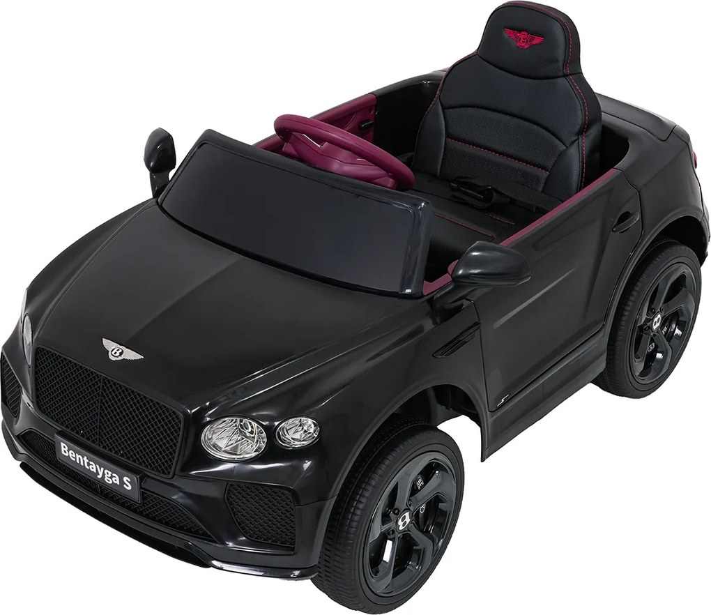 Ramiz Detské elektrické autíčko Bentley Bentayga S čierne