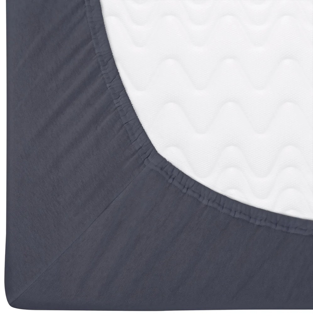 DETSKÉ JERSEY PRESTIERADLO 041 80X180 CM TMAVOSIVÉ