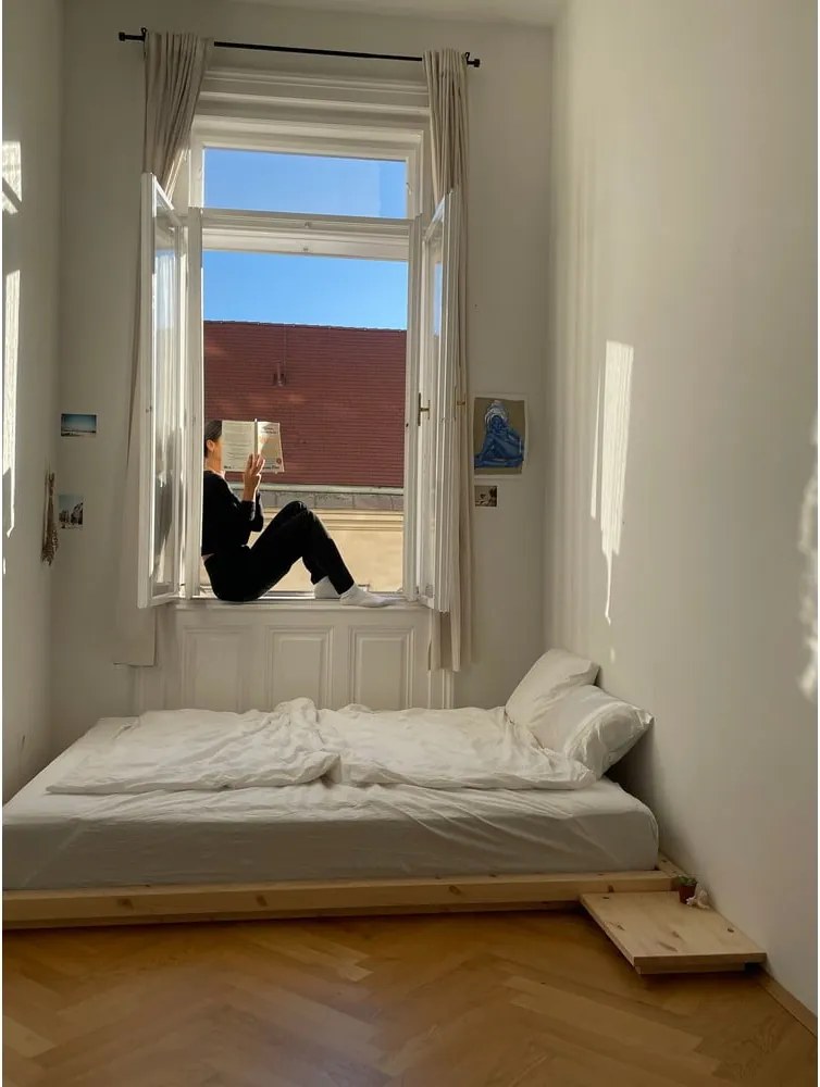 Nočné stolíky v súprave 2 ks v prírodnej farbe Dock – Karup Design