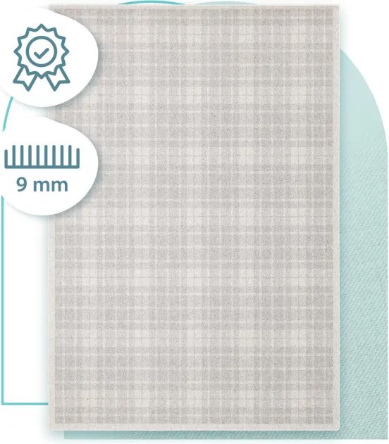 Koberec Agnella Noble Pano svetlosivý