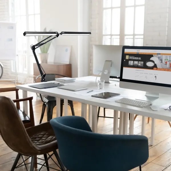 LED stmievateľná stolová lampa TENUIX DUO LED/15W/230V 3000-6000K