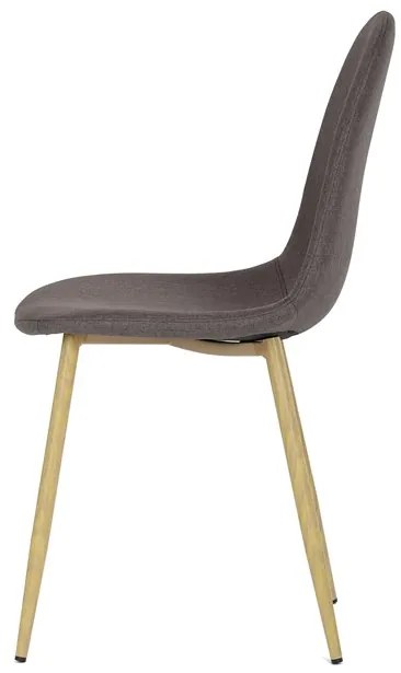 Autronic BONTEC Jedálenská stolička, hnedá CT-972 BR2 Farba: Béžová